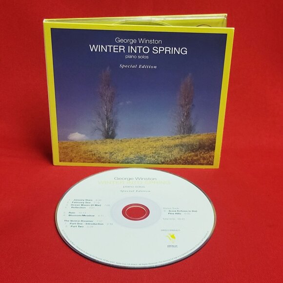 George Winston Winter Into Springs Piano Solos Special Edition CD 2010 - Picture 7 of 8